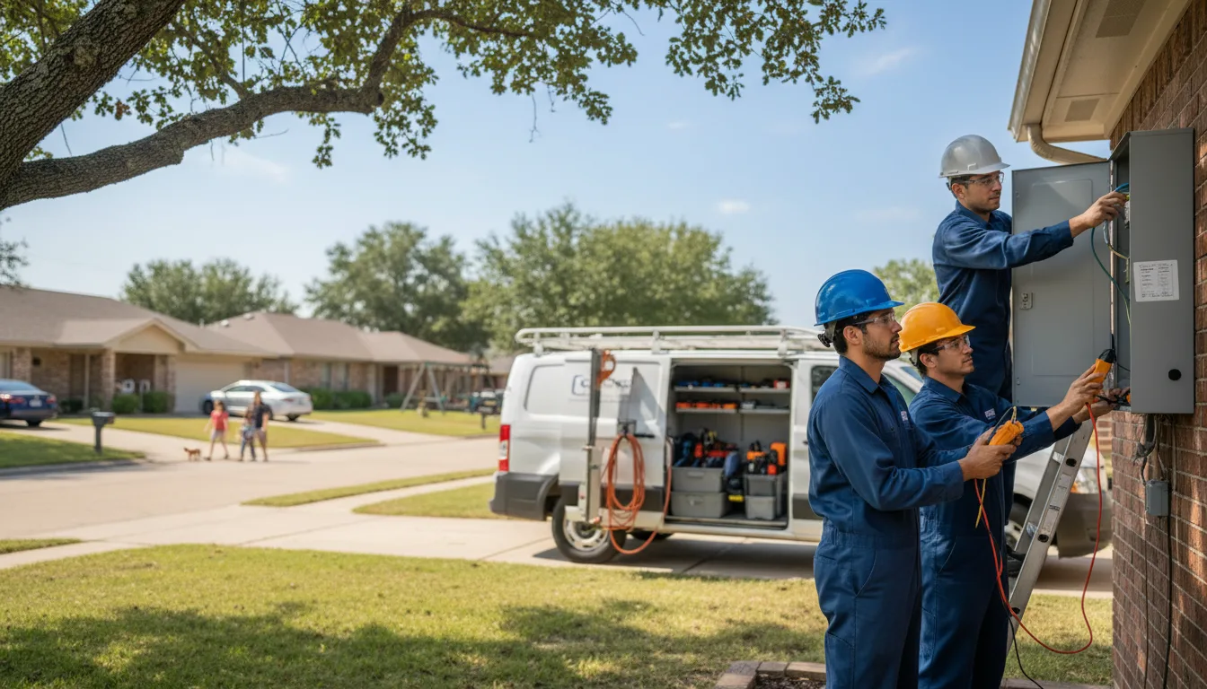 Certified electrician providing emergency electrical services in Williamsfield, IL
